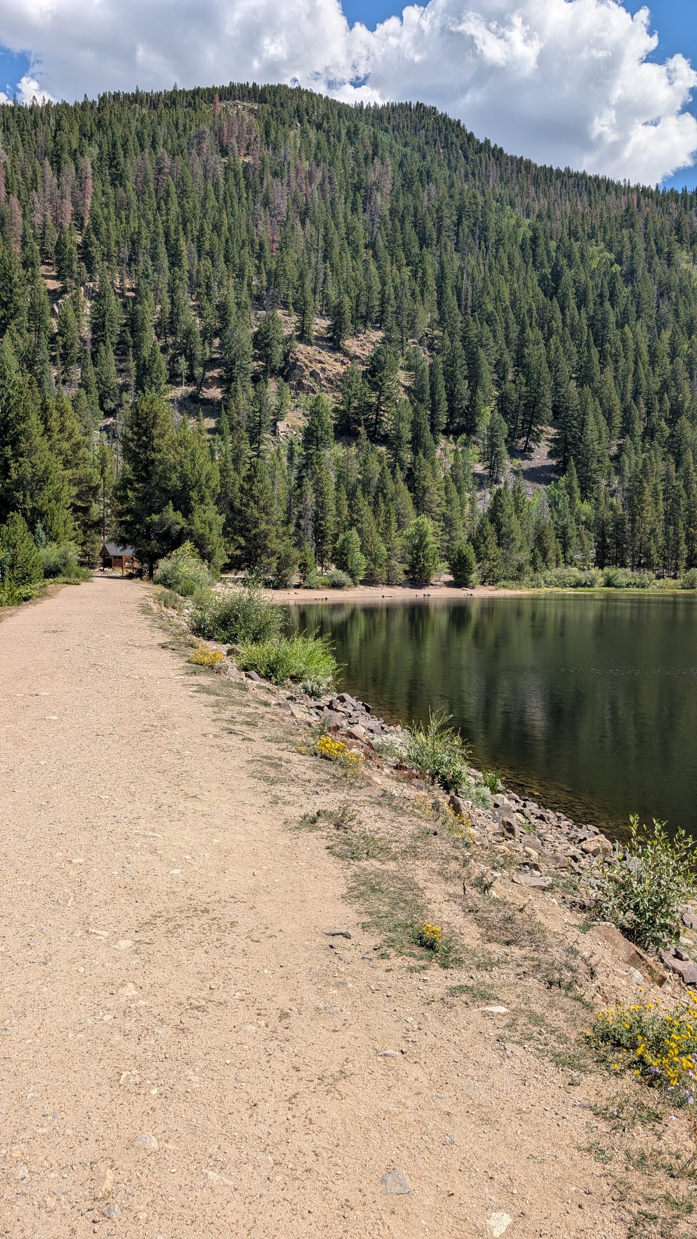 Dam / lakeside path